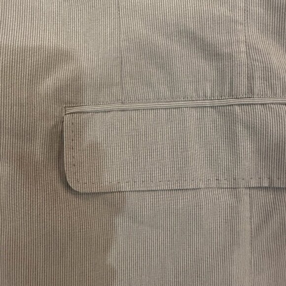 Burberry Men's Light Blue barely there Pinstripe Blazer Size Large - Picture 5 of 6